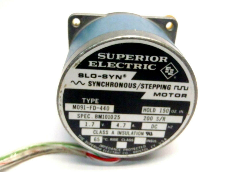 Superior Electric M091-FD-440 Synchronous Stepping Motor - Maverick Industrial Sales