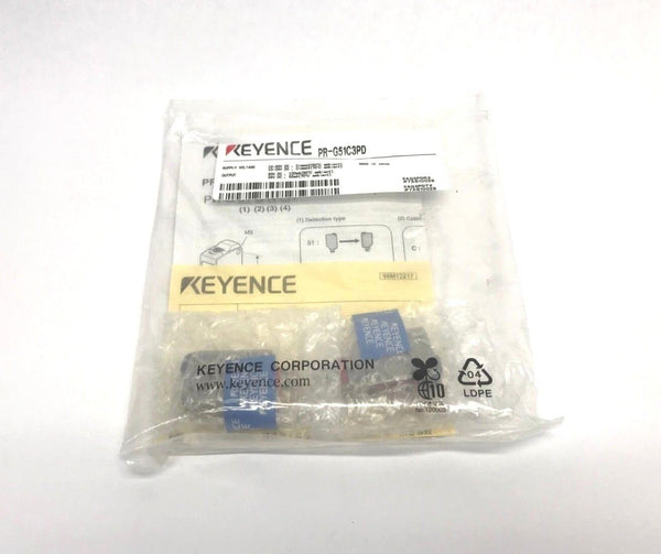 Keyence PR-G51C3PD Rectangular Thrubeam Sensor, M8 3-pin Connector - Maverick Industrial Sales