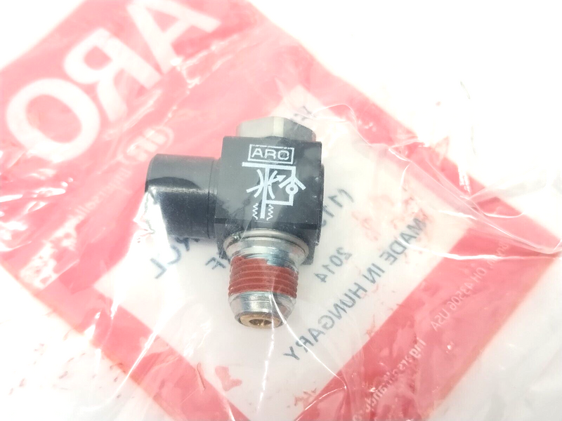 ARO Ingersoll-Rand 119307-125 Air Flow Control Valve, Right Angle, 1/8" NPT MxF - Maverick Industrial Sales