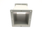 Hoffman F-66W12 Straight Section Feed Through Hinged Wireway 6"x6"x12" Gray - Maverick Industrial Sales