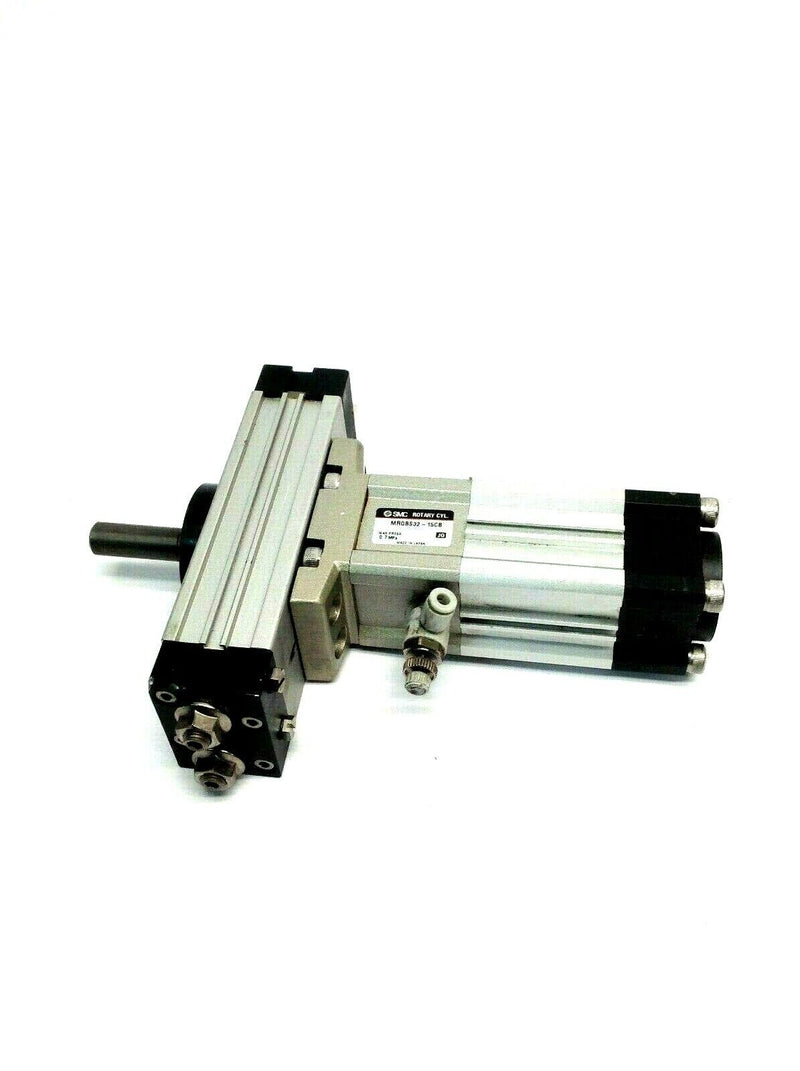 SMC MRQBS32-15CB Rotary Cylinder Max Pressure 0.7 MPa - Maverick Industrial Sales