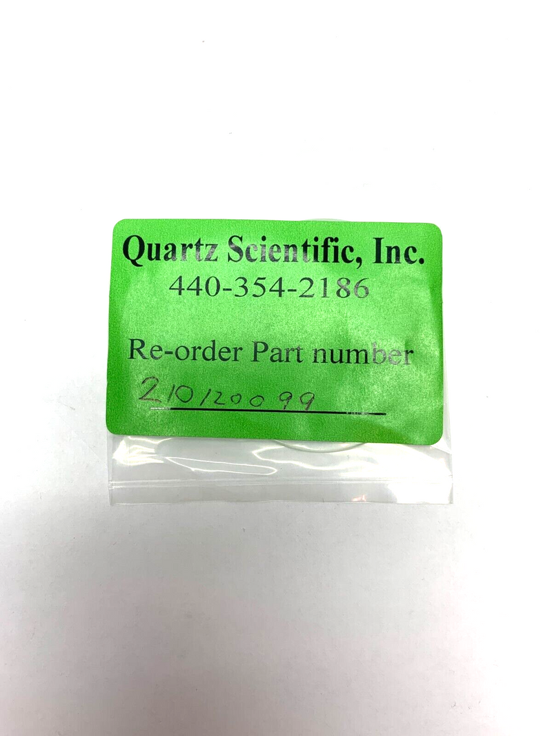 Quartz Scientific Inc 210120099 Quartz Disc 32mm Diameter 1.5mm Thickness - Maverick Industrial Sales