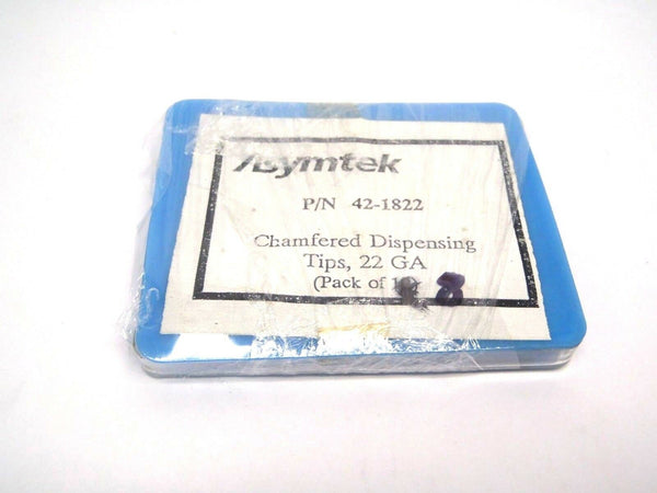 Lot of (8) Asymtek 42-1822 22 Gauge Chamfered Dispeensing Tips, 22 Gauge - Maverick Industrial Sales