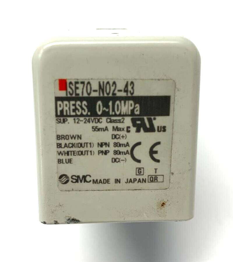 SMC ISE70-N02-43 Digital Pressure Control Switch 12-24VDC Class 2 - Maverick Industrial Sales