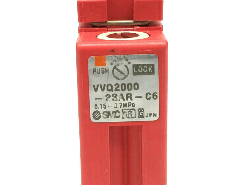 SMC VVQ2000-23AR-C6 4-Way Solenoid Valve Perfect Block - Maverick Industrial Sales