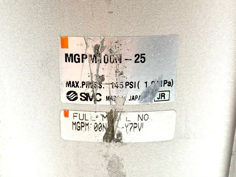 SMC MGPM100N-25-Y7PVL Compact Guide Cylinder - Maverick Industrial Sales