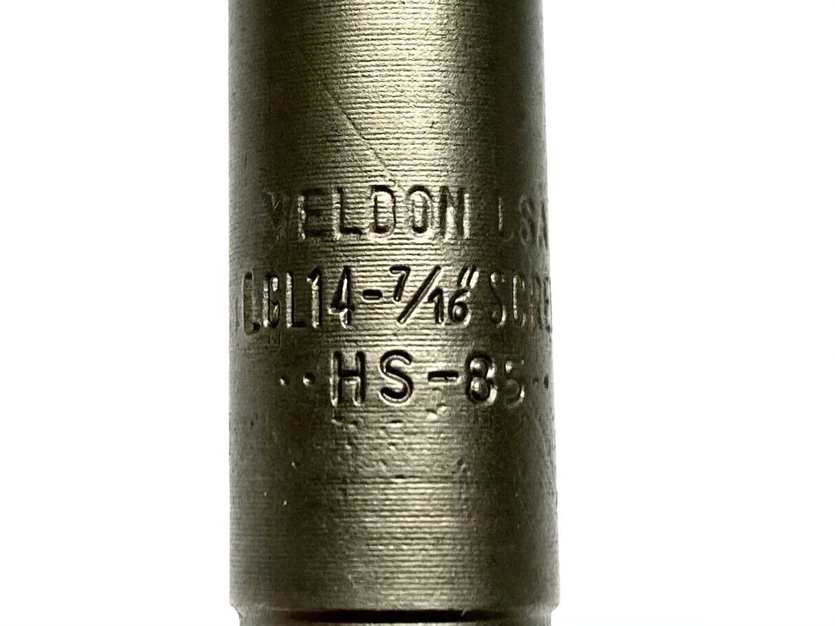 Weldon LGL14-1 HSS Solid Pilot Counterbore 7/16" Dia. x 7/16" Pilot x 1/2" Shank - Maverick Industrial Sales
