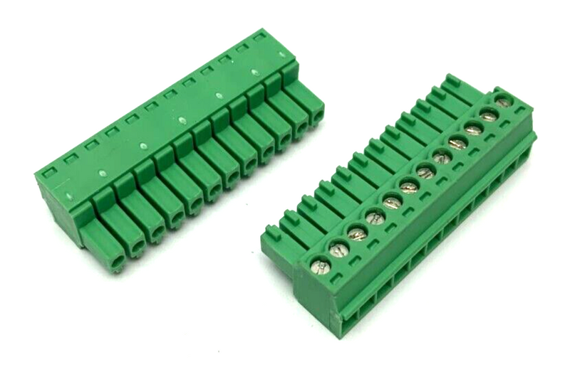 Phoenix Contact 1840463 Male Screw Slot PCB Connector MC 1,5/12-ST-3,5 LOT OF 2 - Maverick Industrial Sales