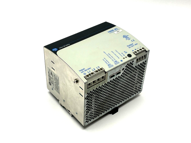 Allen Bradley 1606-XL480E-3W Ser. B Power Supply Unit 3AC 400-500V - Maverick Industrial Sales