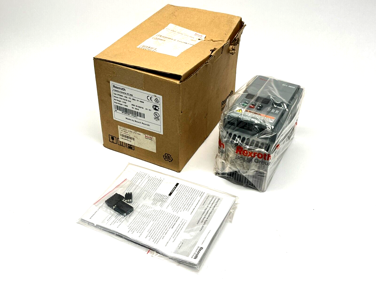 Bosch Rexroth EFC3600-1K50-1P2-MDA-7P-NNNN Frequency Converter EFC 3600 - Maverick Industrial Sales