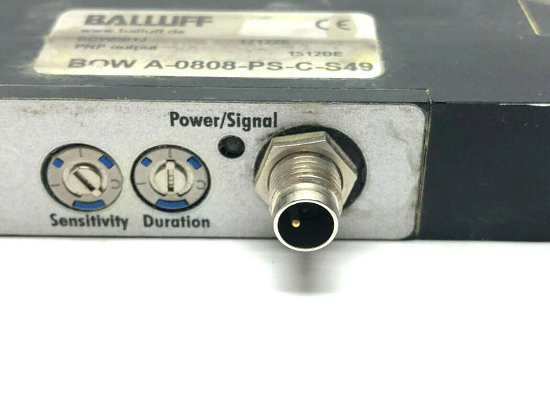 Balluff BOW001J Optical Window Sensor BOW A-0808-PS-C-S49 - Maverick Industrial Sales