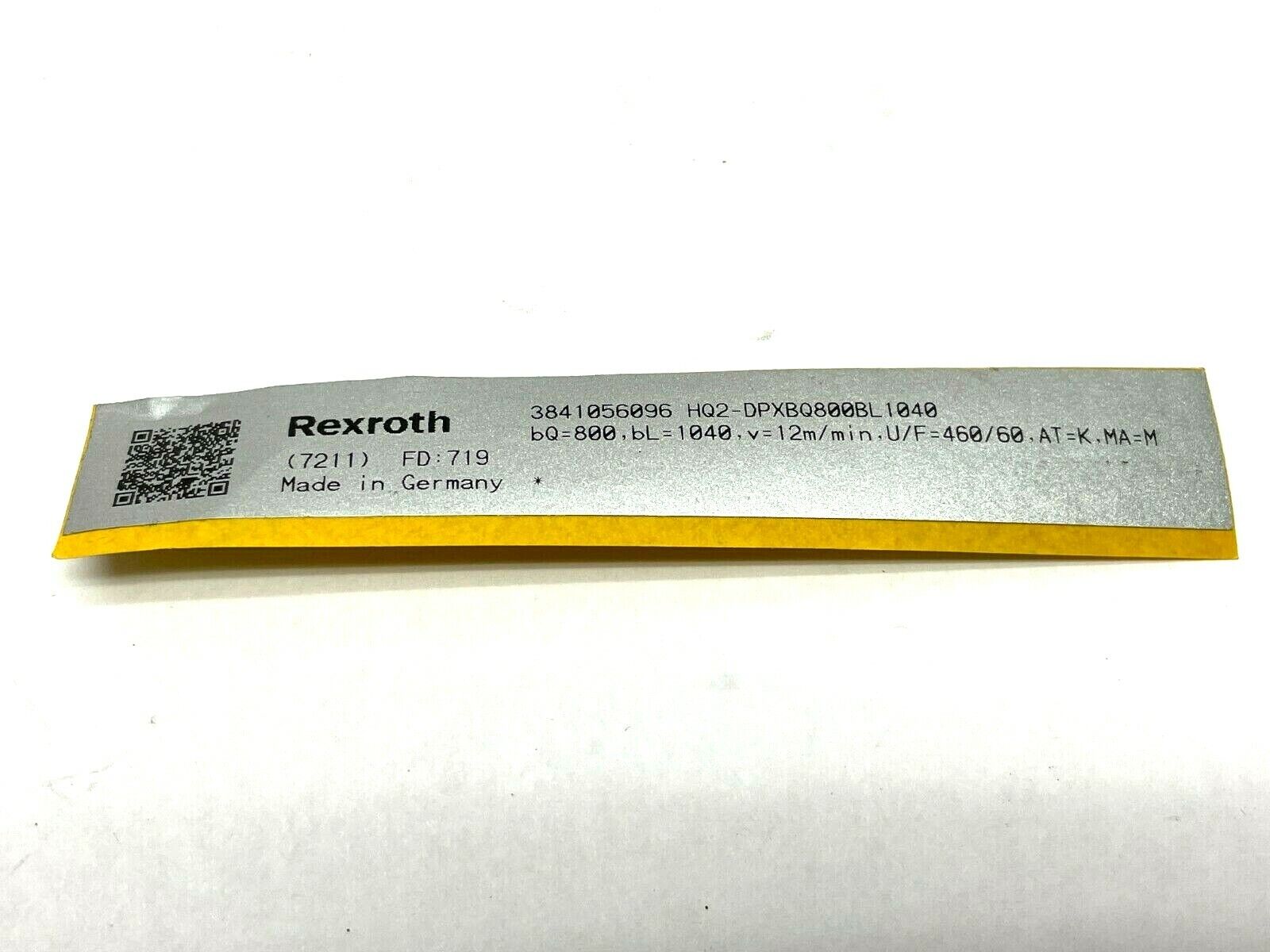 Bosch Rexroth 3841056096 Lift Transfer Unit HQ2-DPXBQ800BL1040 No Motor - Maverick Industrial Sales