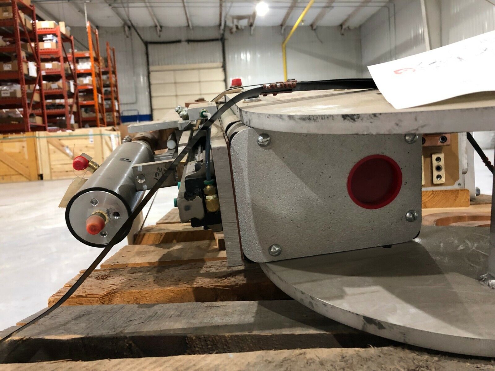 TG Systems GTS-2166 Rev. B Robotic Spot Welder Weld Gun w/ RoMan Transformer - Maverick Industrial Sales