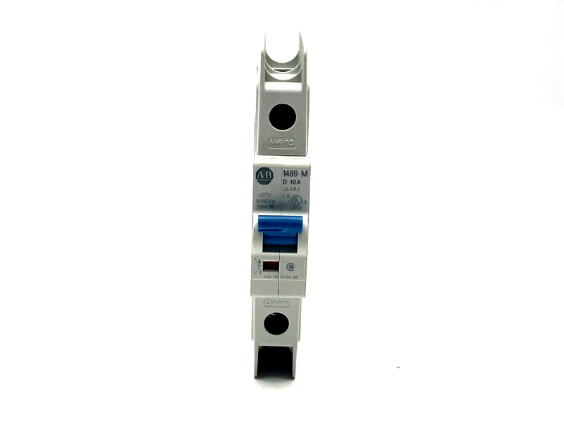 Allen Bradley 1489-M1D100 Ser. D Breaker Miniature 10A 1P 277VAC 48VDC - Maverick Industrial Sales