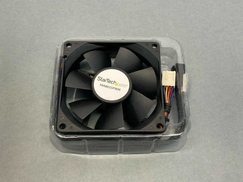 StarTech FAN8025PWM 80x25mm Computer Case Fan w/ PWM - Maverick Industrial Sales