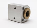 Sintered Bronze Bushing Pillow Block 3/8" ID x 1/2" x 1/2" Mounting - Maverick Industrial Sales