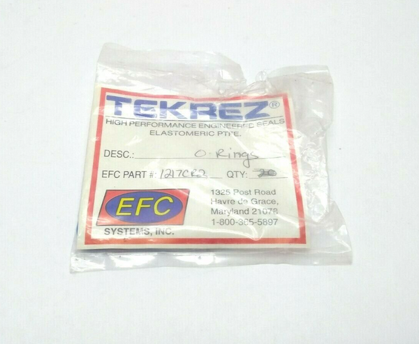 EFC Systems 1217CR Tekrez O-Rings High Performance Engineered Seals PACK OF 10 - Maverick Industrial Sales