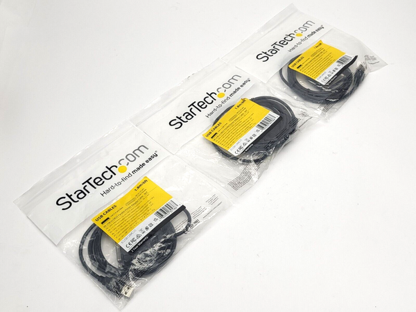 StarTech ICUSB1284D25 Parallel Printer Adapter Cable USB to DB25 6' LOT OF 3 - Maverick Industrial Sales