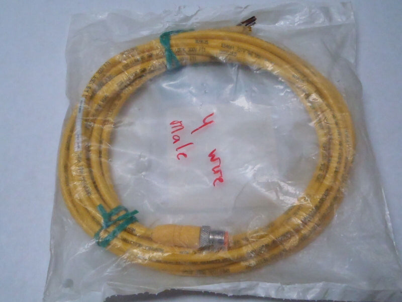 Allen Bradley 889D-M4SC-5 SER A DC Male STR MICRO 4 PIN Cable 5M - Maverick Industrial Sales