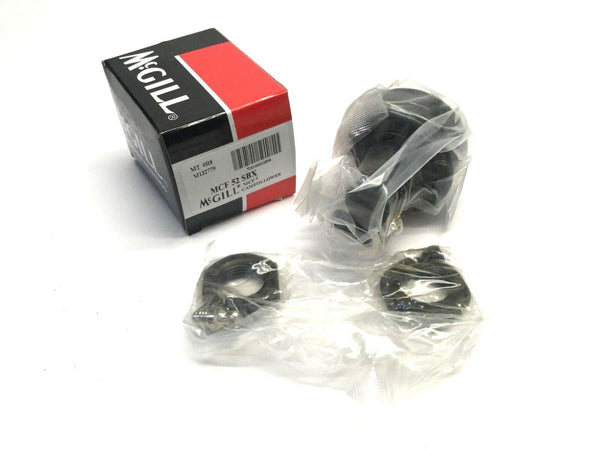 McGill MCF 52 SBX Flat Cam Follower Sealed 52mm Dia 24mm Width 20mm Stud - Maverick Industrial Sales