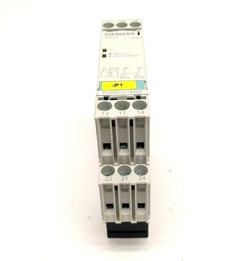 Siemens 3UG4512-1BR20 Analog Monitoring Relay CHIPPED DIN RAIL MOUNT - Maverick Industrial Sales