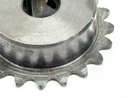 Tsubaki 35B20F-5/8 Single Strand Sprocket Size 35 5/8" Bore 20 Teeth - Maverick Industrial Sales