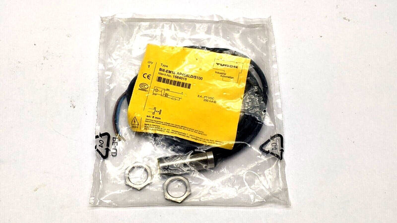 Turck Bi8-EM18-AP45XLD/S100 Inductive Proximity Sensor 1584015 - Maverick Industrial Sales