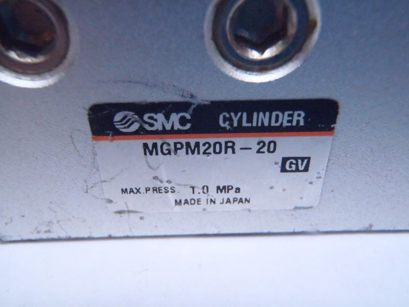 SMC MGPM20R-20 PNEUMATIC CYLINDER SLIDE - Maverick Industrial Sales