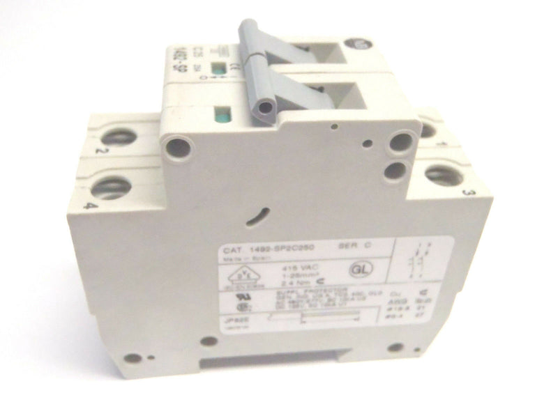 Allen Bradley 1492-SP2C250 Ser.C Mini Circuit Breaker Din Rail Mount 1492-SP - Maverick Industrial Sales