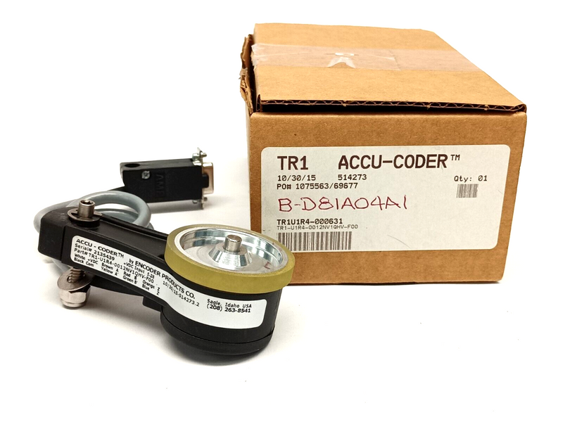 Encoder Products TR1-U1R4-0012NV1QHV-F00 Accu-Coder TR1U1R4-000631 - Maverick Industrial Sales