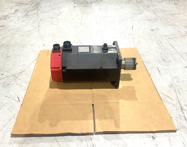 GE Fanuc A06B-0141-B175 #7000 AC Servo Motor, 1.0 kW, 257V, 2000 RPM - Maverick Industrial Sales