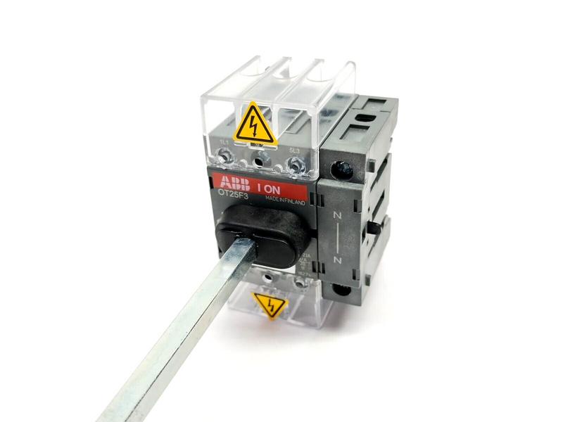 ABB OT25F3 Disconnect Switch w/ Operating Handle 30A 3P 600VAC - Maverick Industrial Sales