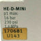 Festo HE-D-MINI Manual On-Off Valve 3 Port G 1/8" 0-1.6MPa 170681 - Maverick Industrial Sales