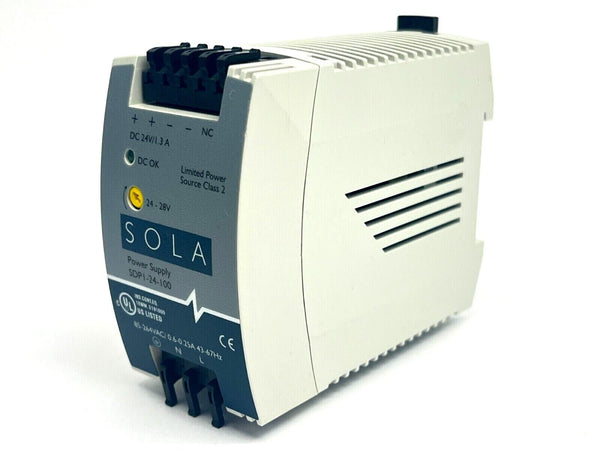 Sola SDP1-24-100 Power Supply 1.3A 24VDC - Maverick Industrial Sales