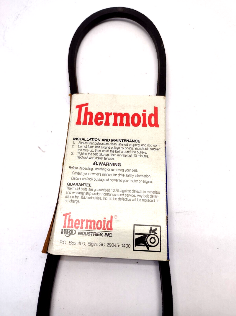 Thermoid 3280 V-Belt 3L-280 097394055068 - Maverick Industrial Sales
