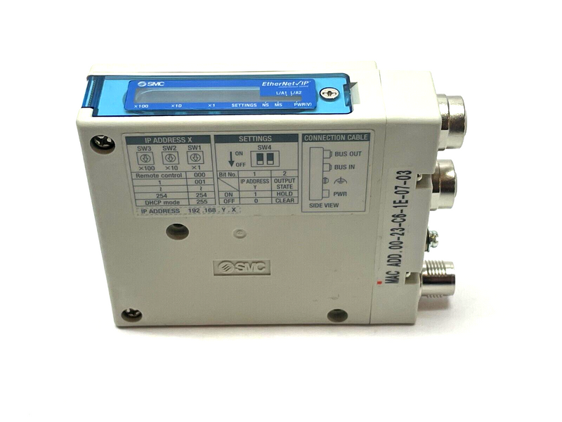 SMC EX260-SEN1-X194 Ethernet/IP for EX Series Serial Transmission - Maverick Industrial Sales