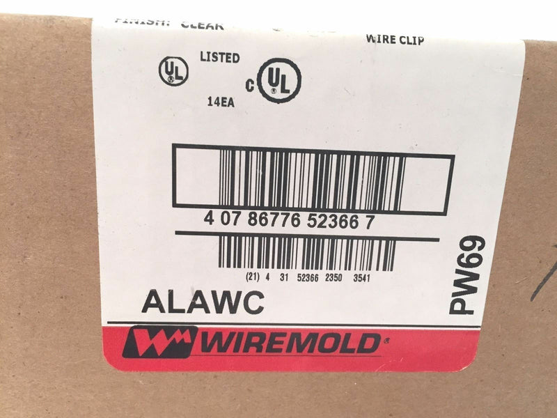 Wiremold ALAWC ALA3800 Wire Clip Fitting PW69 PKG OF 30 - Maverick Industrial Sales