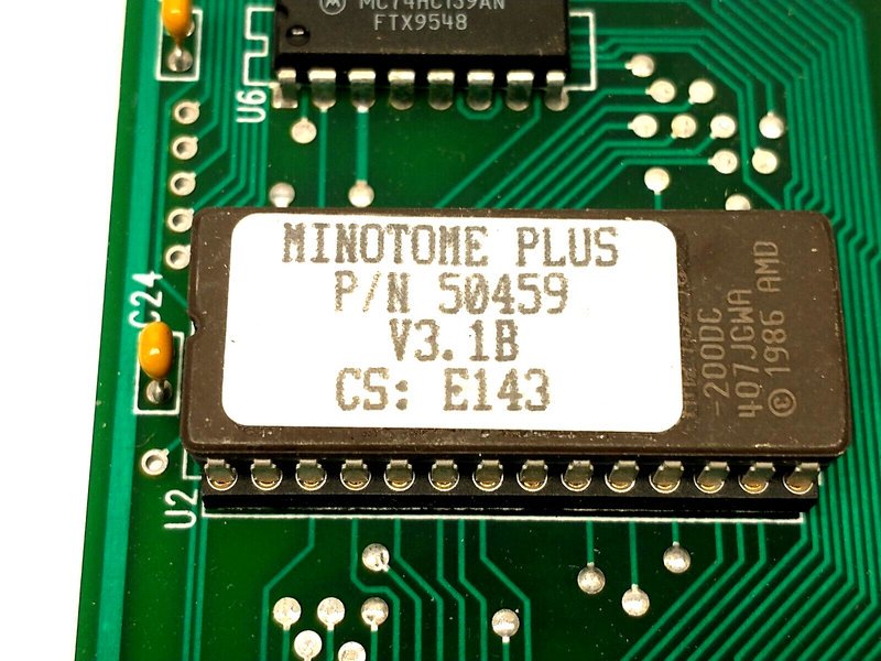 IEC 50459 V3.1B Minotome Plus Control Board PCB E143 44387 - Maverick Industrial Sales