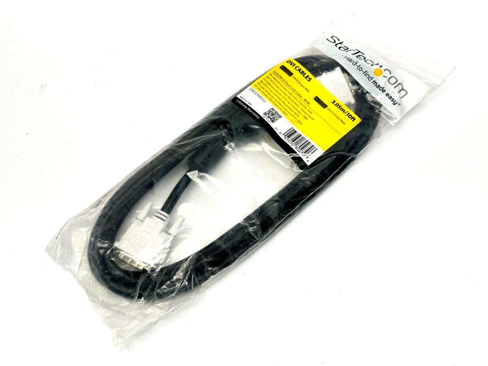 Startech DVIDDMM10 DVI-D Dual Link Cable 10ft M/M - Maverick Industrial Sales