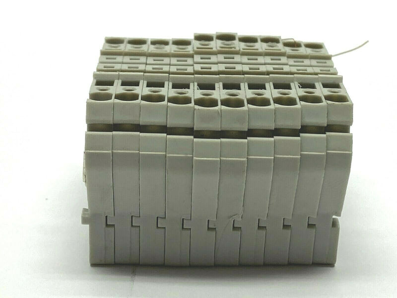 Allen Bradley 1492-R3 Gray Terminal Block LOT OF 10 - Maverick Industrial Sales