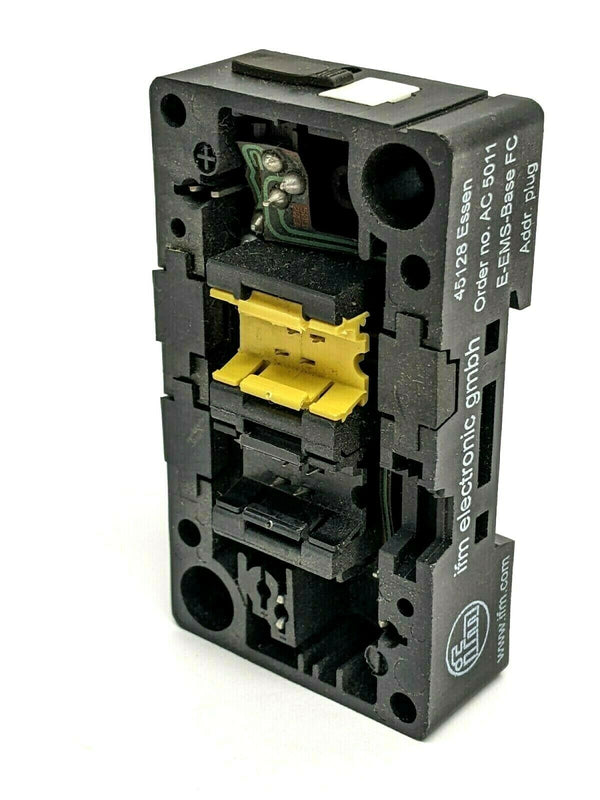 ifm AC5011 EEMS-Base FC Addressing Socket Lower Part for AS-Interface Module - Maverick Industrial Sales