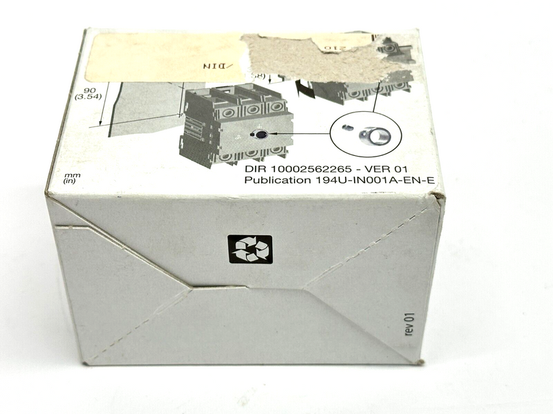 Allen Bradley 194U-A100-1753 Ser A Switch Disconnector 100A 3-Pole - Maverick Industrial Sales