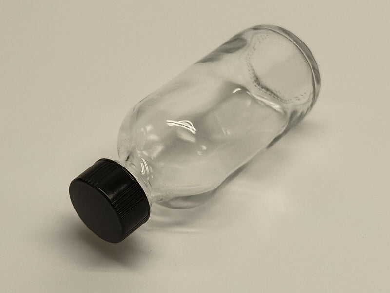 Kimble 5110220V-26 Narrow Mouth Clear Glass Bottles 2 oz PKG OF 16 - Maverick Industrial Sales