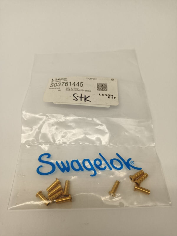 Swagelok B-6M5-4M Brass Tubing Insert 6mm OD x 4mm ID PKG OF 10 - Maverick Industrial Sales