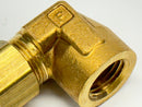 Parker 170C-6-4 3/8" Comp x 1/4" NPT Female 90 Degree Elbow Brass - Maverick Industrial Sales