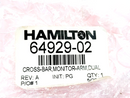 Hamilton 64929-02 Rev. A Dual Monitor Arm Crossbar - Maverick Industrial Sales