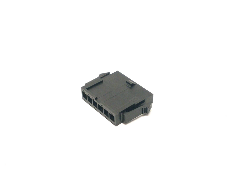 Molex 436400600 Micro-Fit 3.0 Single Row Plug Housing 6 Circuits 200 PACK - Maverick Industrial Sales