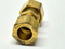 1/2" OD Compression Tube Union Fitting Brass - Maverick Industrial Sales