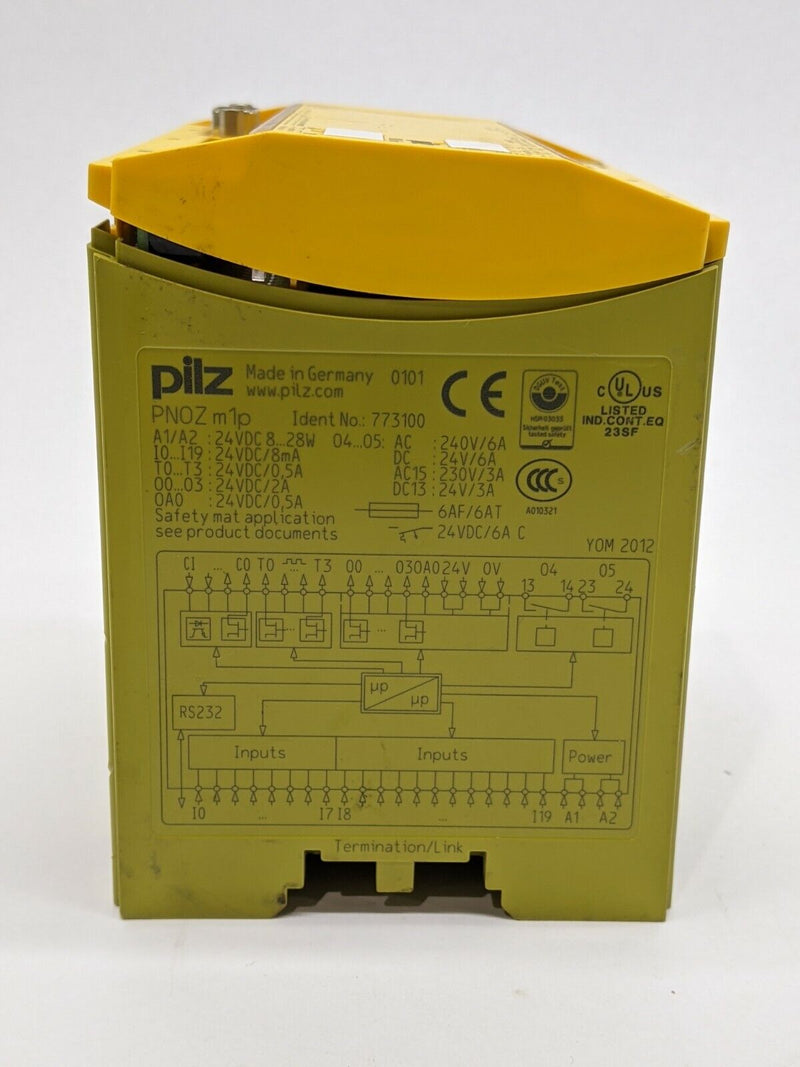 Pilz PNOZ m1p Configurable Safety Relay Base 773100 - Maverick Industrial Sales