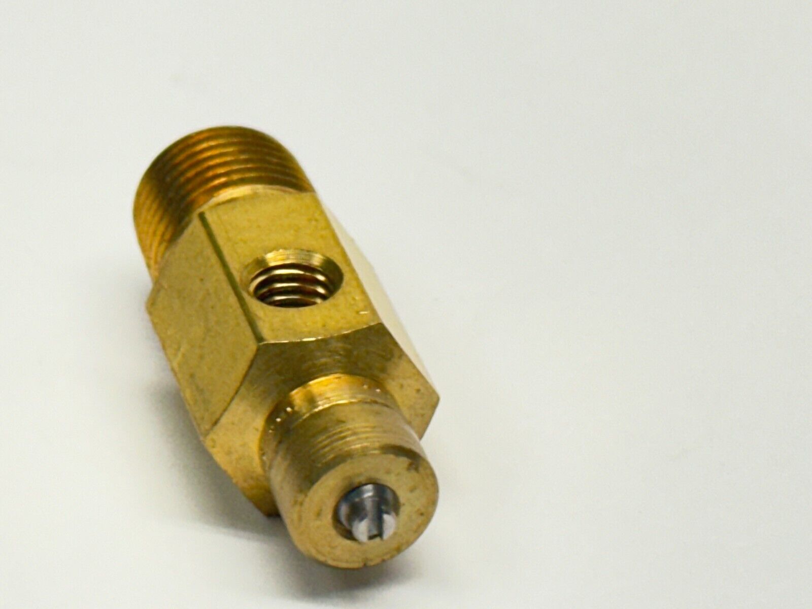 Clippard MNV-1P Adjustable Control Needle Valve 1/8" NPT Inlet #10-32 Outlet - Maverick Industrial Sales